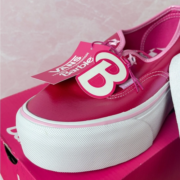 Vans Barbie Pink Slip-On Sneakers - Picture 3 of 9